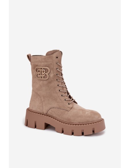 Insulated workery women's with decoration beige Melisse