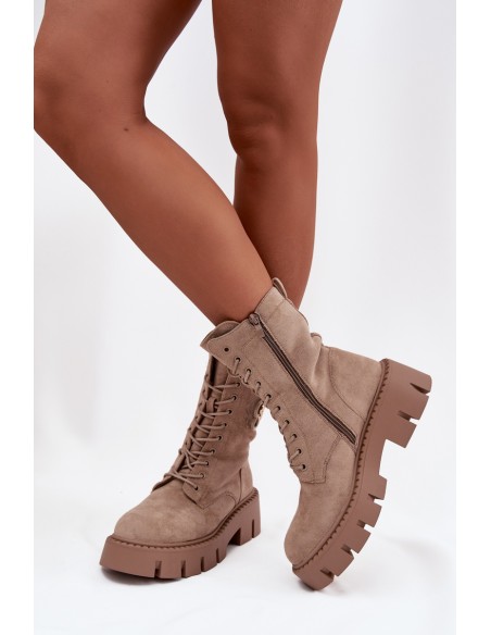 Insulated workery women's with decoration beige Melisse