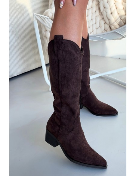 Cowboy Boots Women's Chocolate Jazelle