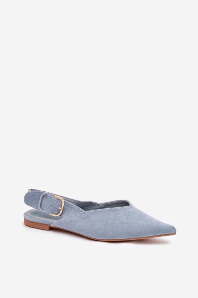 Women's Ballerinas With Clasp Blue Tanelia 2