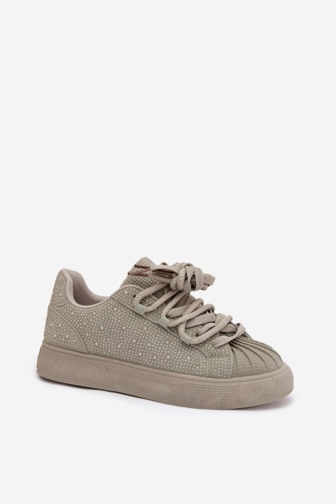 Embellished Women's Sneakers Green Calissea