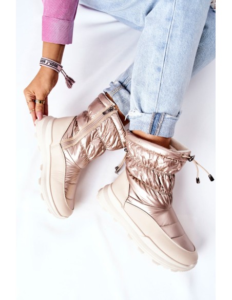 Women's Warm-up Snowboots Gold Starbone