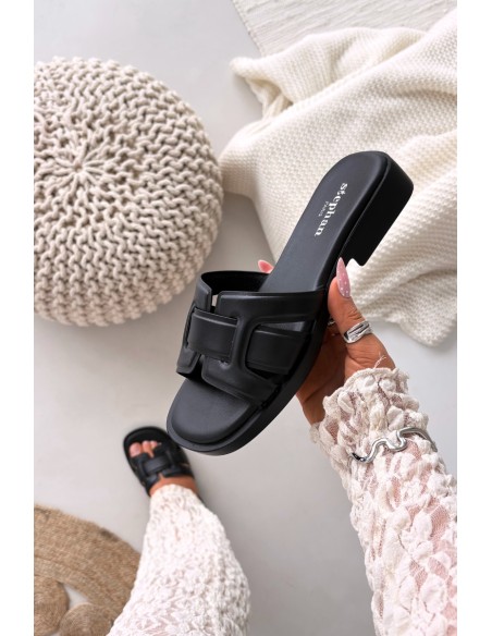 Women's Flats on Low Heel Black Lorania