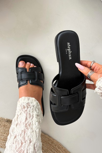 Women's Flats on Low Heel Black Lorania 2