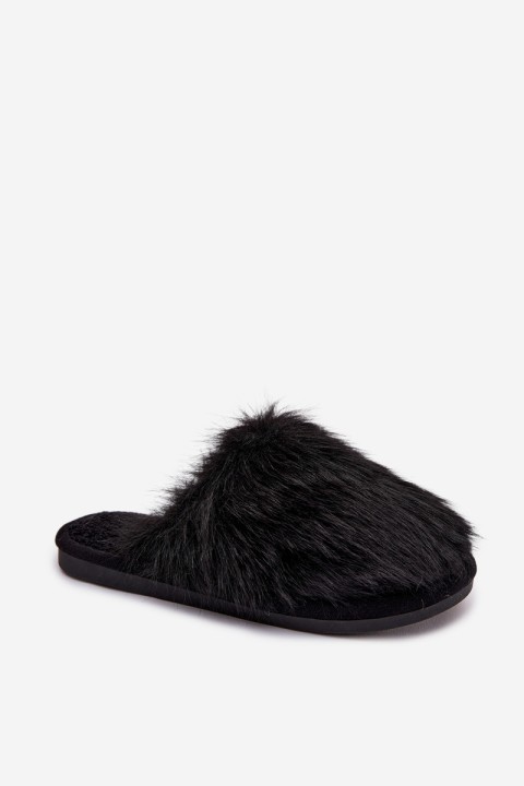 Furry Women's Slippers Black Katrisse