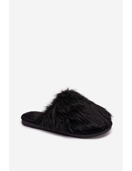 Furry Women's Slippers Black Katrisse