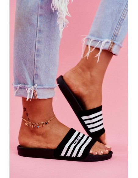 Women's Slippers Big Star FF274A353 Black