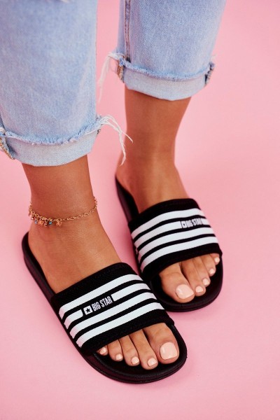 Women's Slippers Big Star FF274A353 Black 2