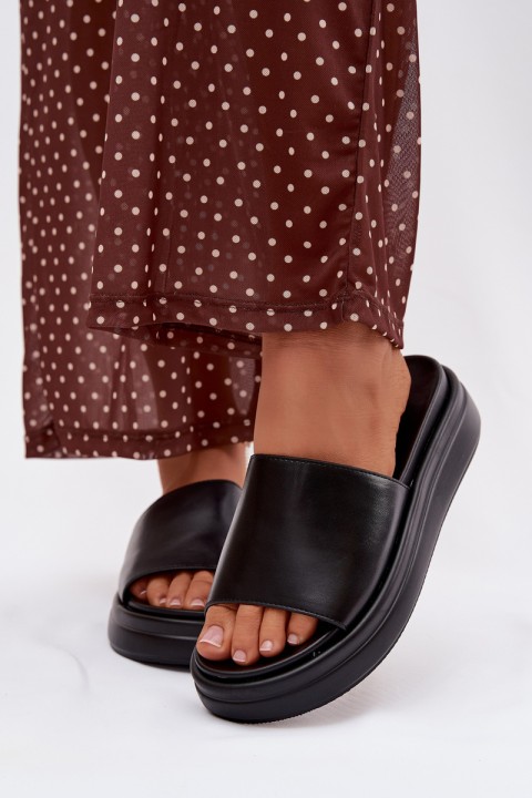 Women's Platform Sandals Black Tanelisse