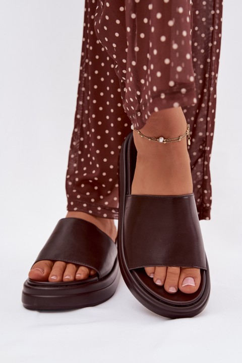 Moteriškos šlepetės su platforma Tanelisse