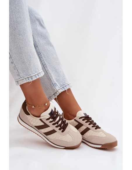 „Soretta“ moteriški smėlio spalvos sportbačiai