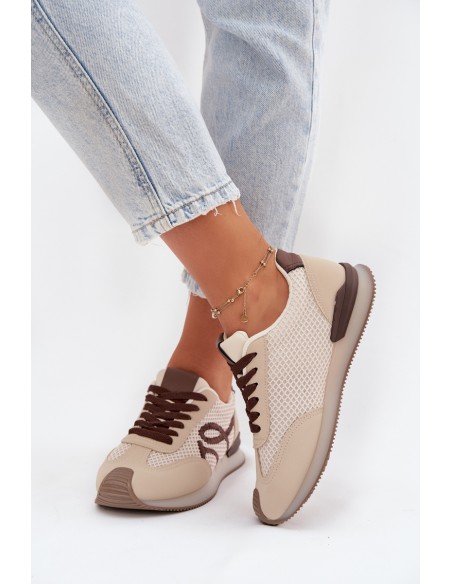 Tarlisse moteriški smėlio-rudos spalvos sportbačiai