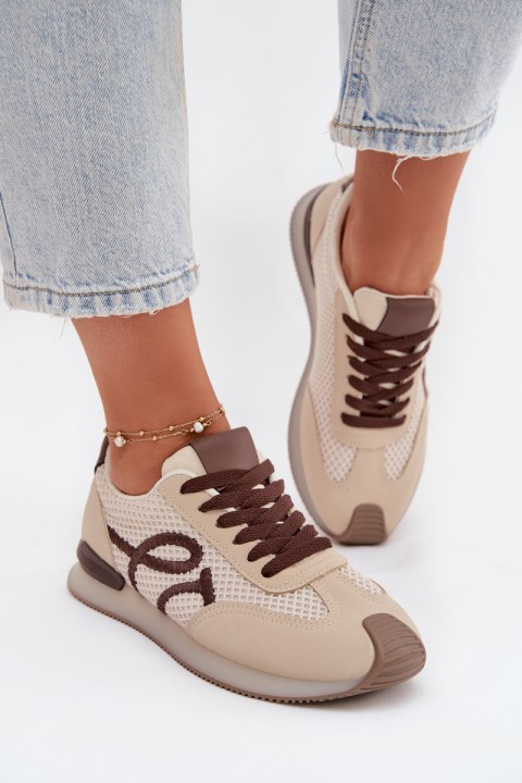 Tarlisse moteriški smėlio-rudos spalvos sportbačiai