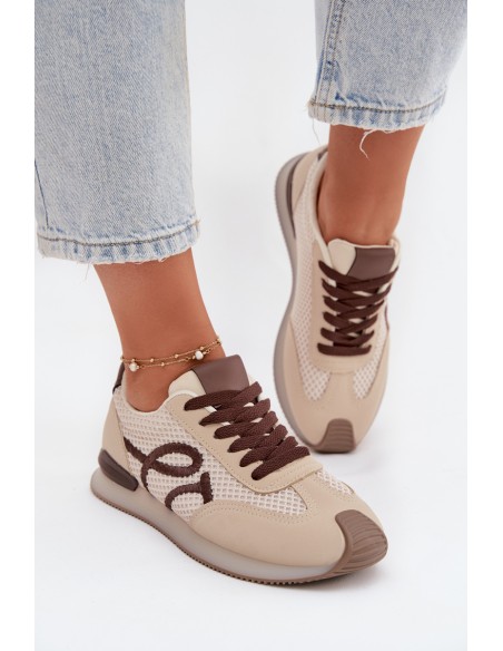 Tarlisse moteriški smėlio-rudos spalvos sportbačiai