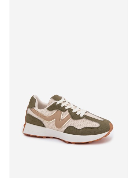 Women's Sports Shoes On Platform Green Janelora