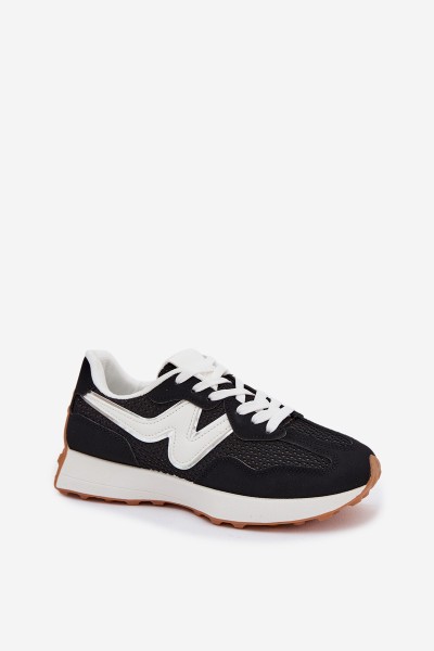 Women's Black Platform Sneakers Janelora 2