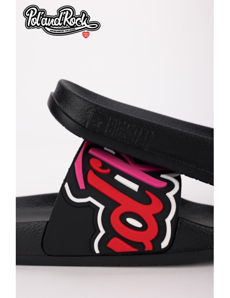 Flip flops Pol'and'Rock Festival X Big Star SS174508 Black