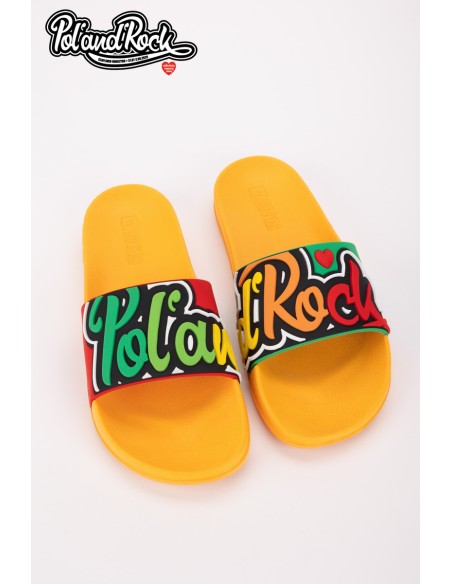Flip Flops Pol'and'Rock Festival X Big Star SS174507 Yellow