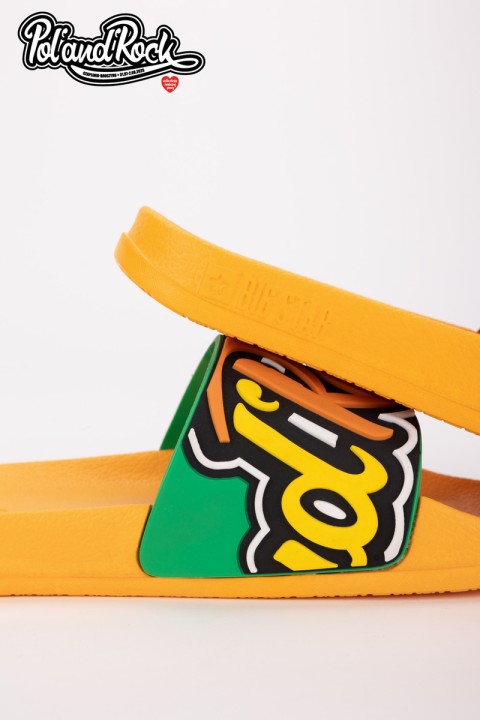 Flip Flops Pol'and'Rock Festival X Big Star SS174507 Yellow
