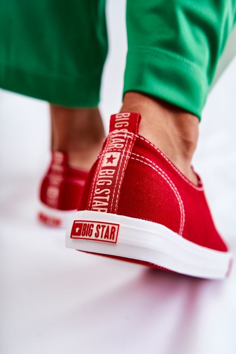 Moteriški sportbačiai „Big Star“ FF274089 raudoni