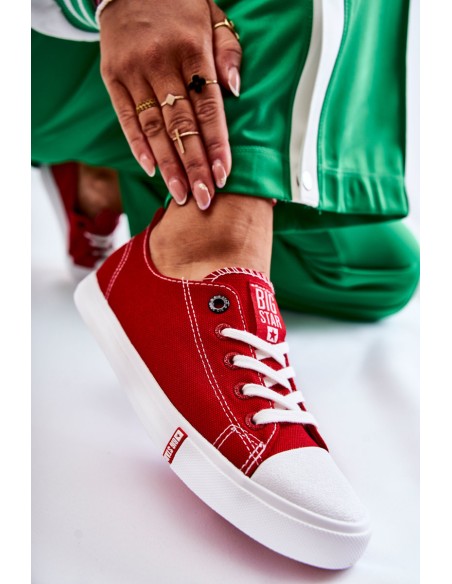 Moteriški sportbačiai „Big Star“ FF274089 raudoni