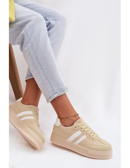 Women's Platform Sneakers Yellow Giselia