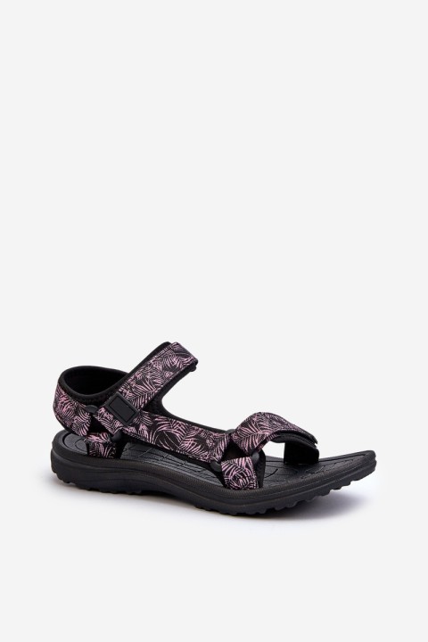 Lightweight Sports Women's Sandals Black-Pink Lumeria