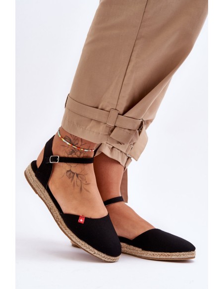 Women's Platform Espadrilles Big Star FF274526 Black