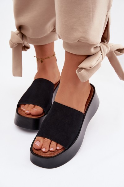 Women's Platform Sandals Black Liorisse