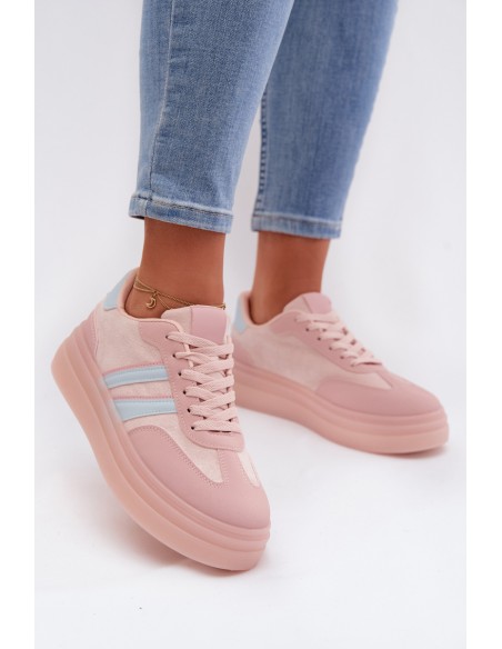Women's Platform Sneakers Pink Galleria