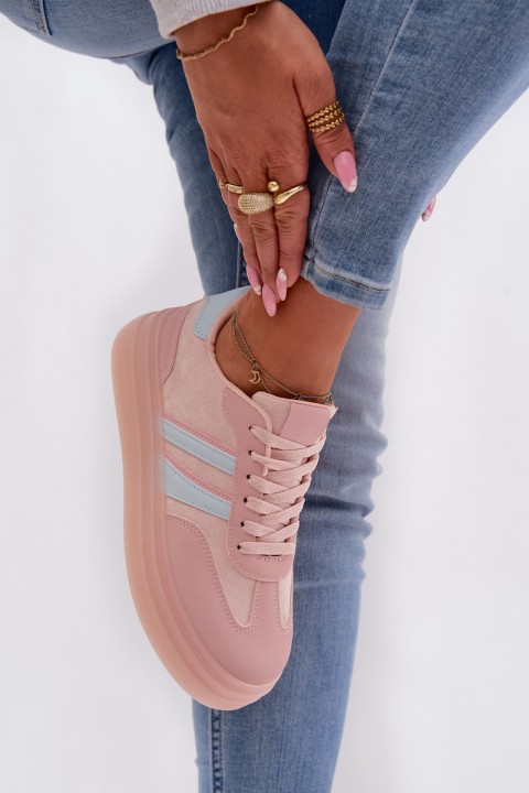 Women's Platform Sneakers Pink Galleria