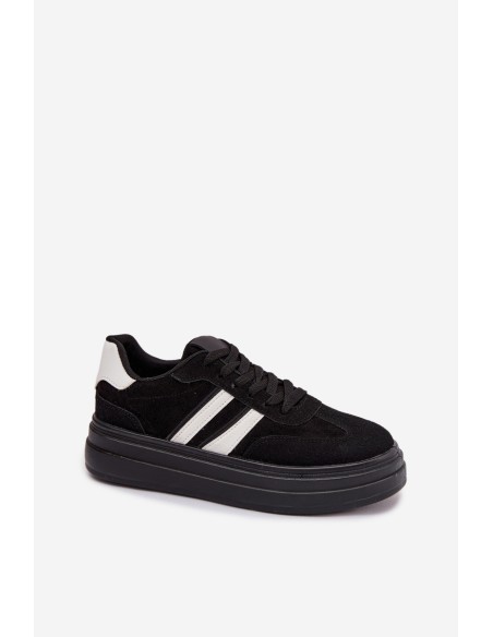 Women's Platform Sneakers Black Galleria