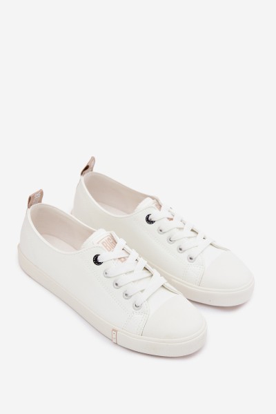 Women's Eco Leather Sneakers Big Star TT274023 White 2