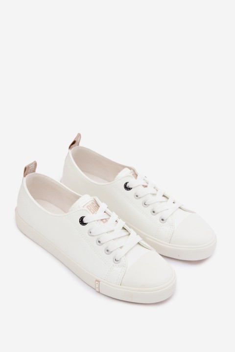 Women's Eco Leather Sneakers Big Star TT274023 White