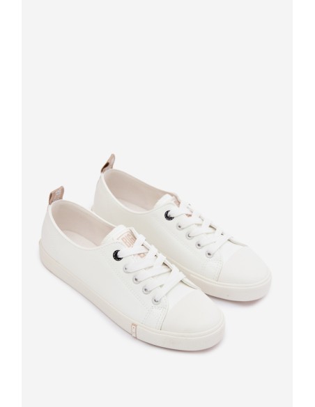 Women's Eco Leather Sneakers Big Star TT274023 White