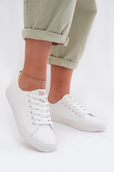 Women's Eco Leather Sneakers Big Star TT274001 White