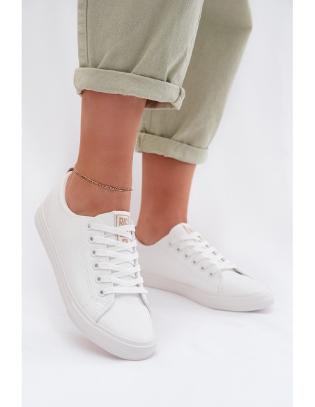 Women's Eco Leather Sneakers Big Star TT274001 White