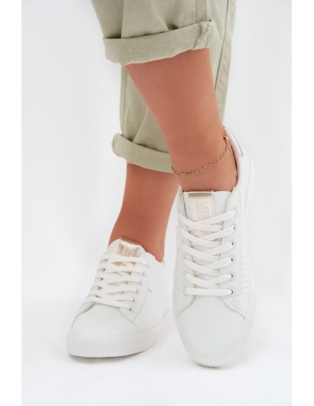 Women's Eco Leather Sneakers Big Star TT274020 White