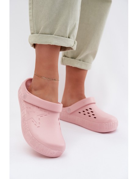 Women's Foam Chodaki Slides Big Star TT274A080 Pink