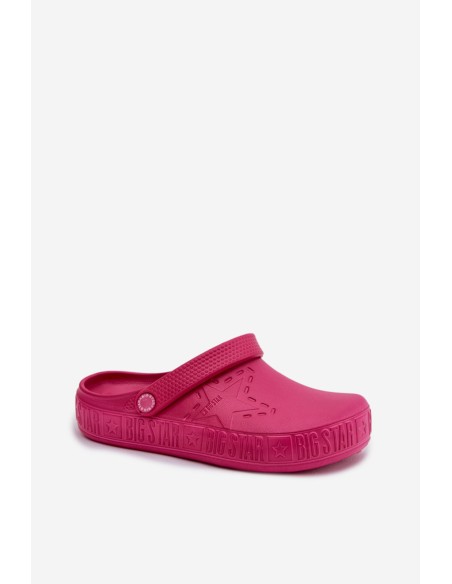 Women's Foam Clogs Big Star TT274A082 Fuchsia