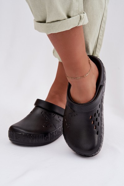 Women's Foam Chodaki Slides Big Star TT274A084 Black