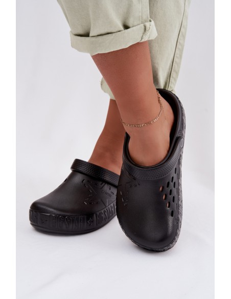 Women's Foam Chodaki Slides Big Star TT274A084 Black