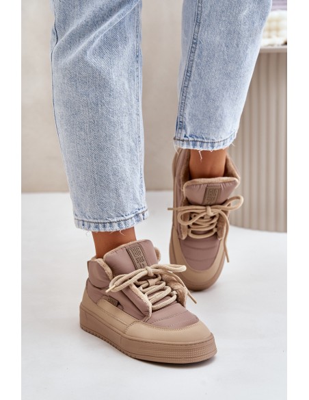 Ladies Snow Boots Big Star OO274A532 Beige