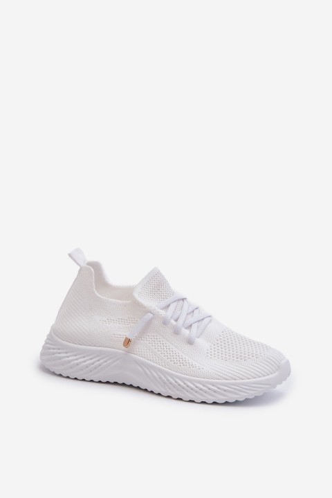 White Women's Slip-On Sports Shoes Jagelia