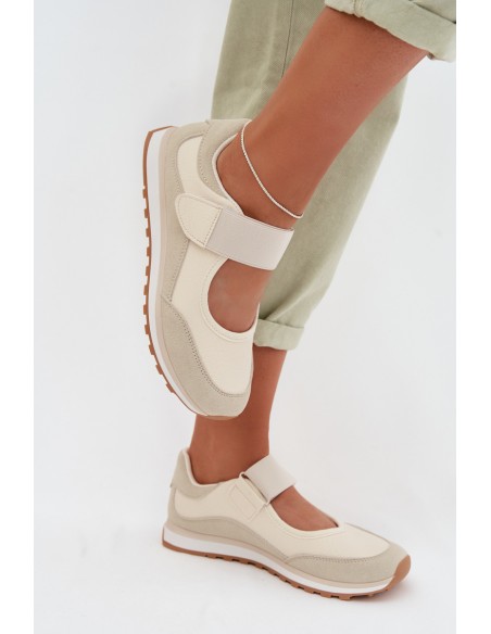 Women's Sports Slip-On Shoes Beige Aveliette