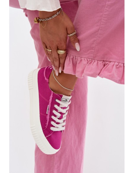 Women's Platform Sneakers O`NEILL SPINNA C WOMEN LOW 90261009.06R Fuchsia