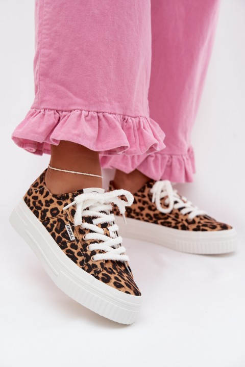 Women's Platform Sneakers O`NEILL SPINNA C WOMEN LOW 90261009.92A Leopard