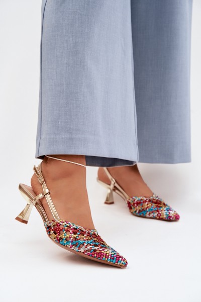 Women's Plecione Heeled Sandals Multicolored Selinae