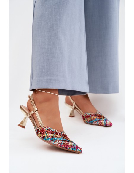 Women's Plecione Heeled Sandals Multicolored Selinae