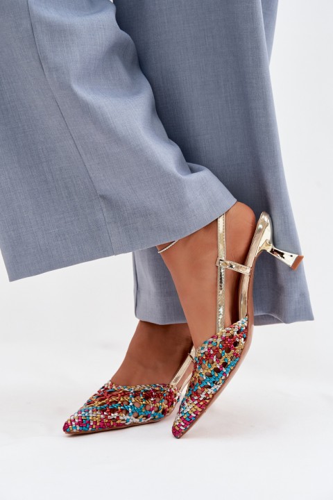 Women's Plecione Heeled Sandals Multicolored Selinae